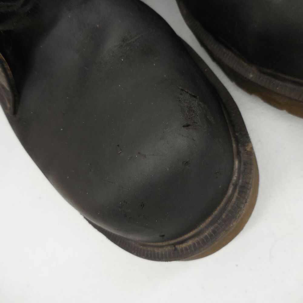Vintage Dr. Martens Mens Black Original Made In England Oxford Shoes Size 8 90s - Picture 13 of 13
